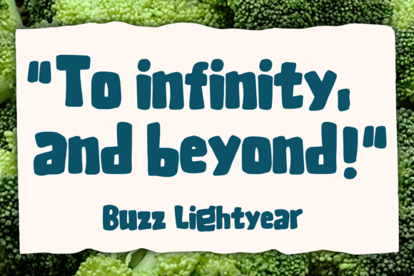 Brocolli Font - Preview 1
