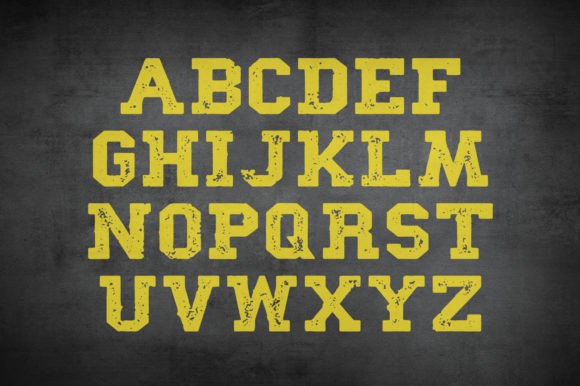 Cell Block B Font - Preview 2