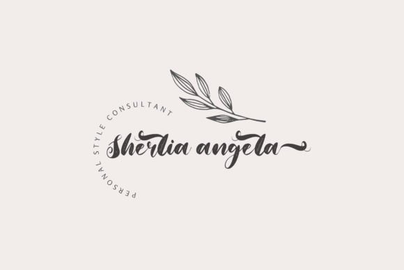 Christmas Blessed Font - Preview 3