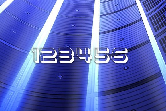 Future Tech Font - Preview 3