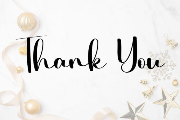 Happy Christmas Font - Preview 5