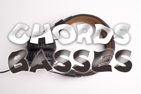 Loud Beats Font PNG with transparent background - Preview 1