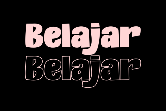 Maju Diluk Font PNG with transparent background - Preview 2