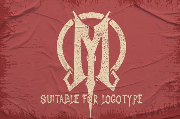 Rock Sevendie Font PNG with transparent background - Preview 2