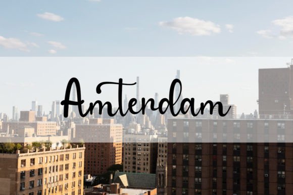 Amstrong Font - Preview 1