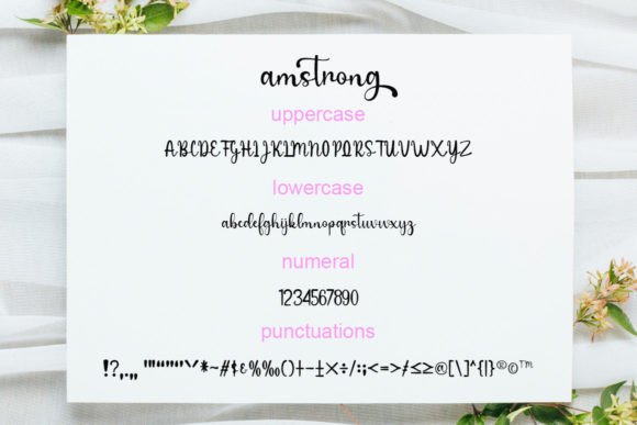 Amstrong Font - Preview 5