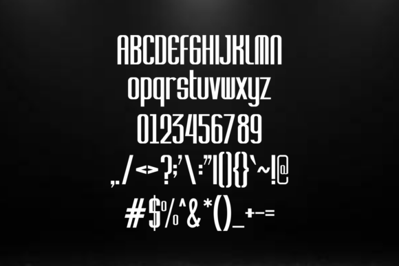 Adpogy Font - Preview 1