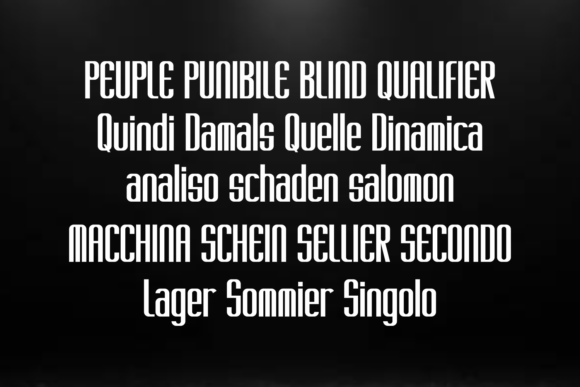 Adpogy Font - Preview 2