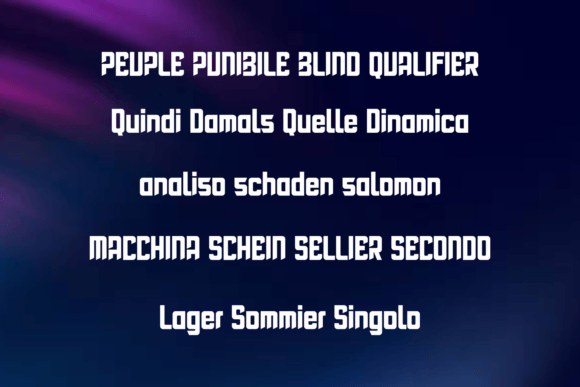 Akvocar Font - Preview 2