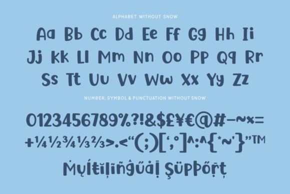 Always Snowy Font - Preview 5
