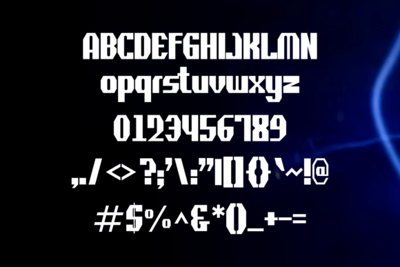 Amsador Font - Preview 1