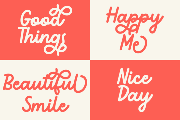 Athya Lovean Font - Preview 1