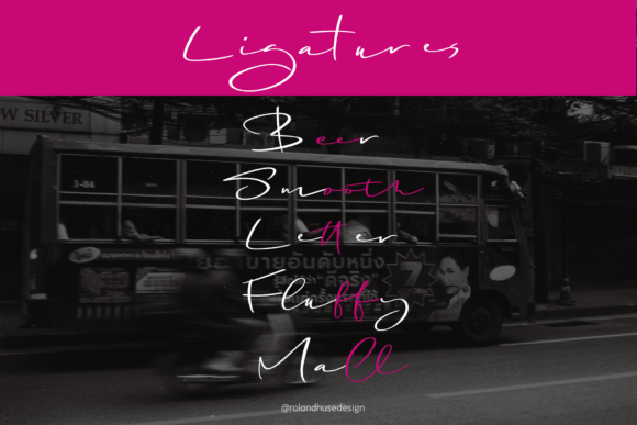 Bangkok Restless Font - Preview 5