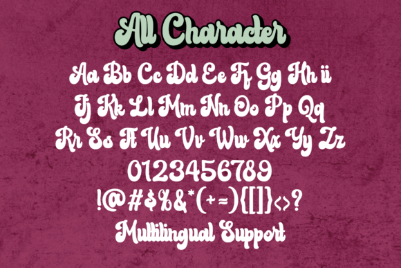 Bluend Font - Preview 2