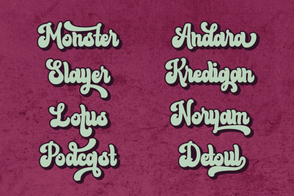 Bluend Font - Preview 6