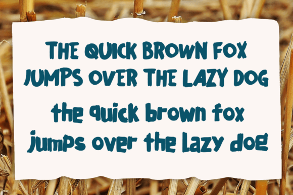 Bold Wicker Font - Preview 3