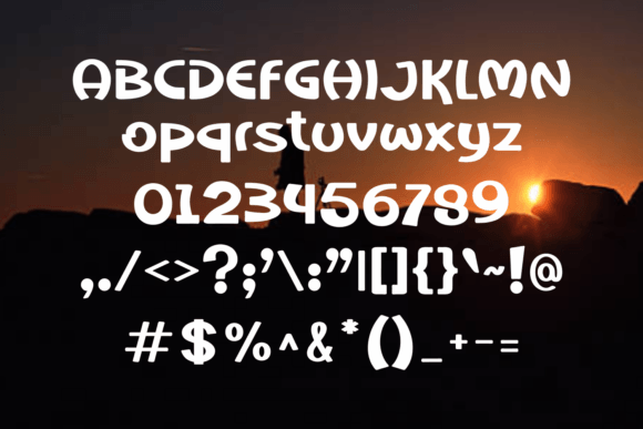 Brokus Font - Preview 1