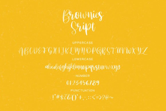 Brownies Script Font - Preview 1