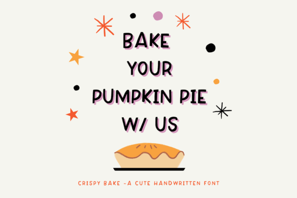 Crispy Bake Font - Preview 1