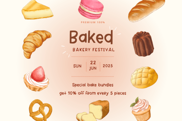 Crispy Bake Font - Preview 5
