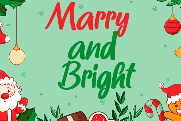Early Christmas Font - Preview 3