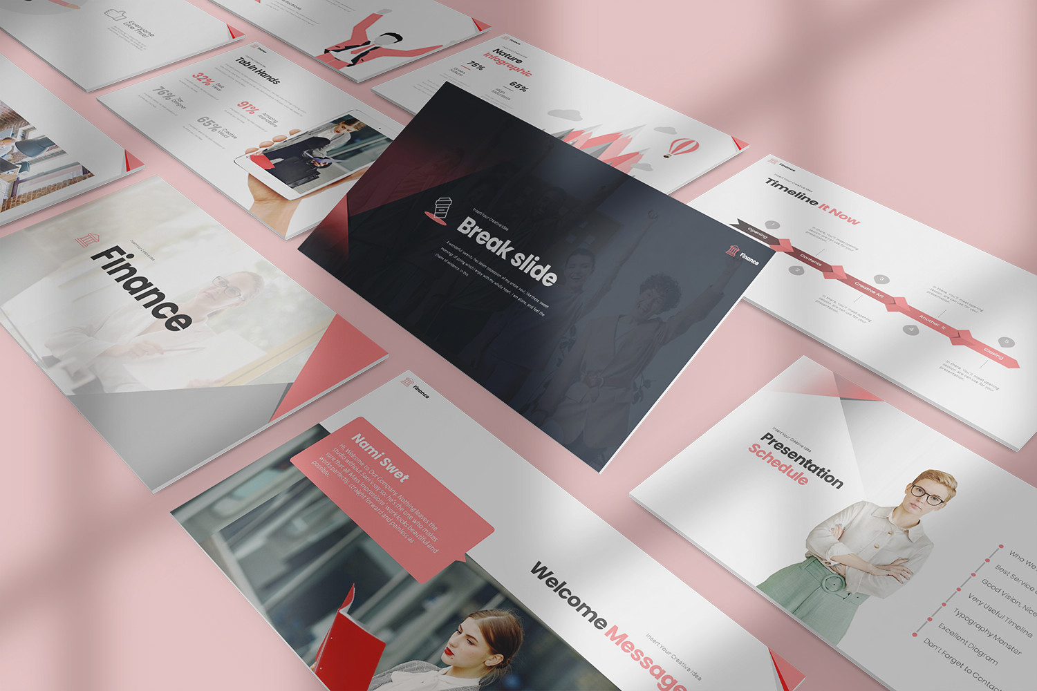 Finance Keynote Template for Professional and Corporate Presentations