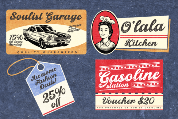 Flamouse Font - Preview 4