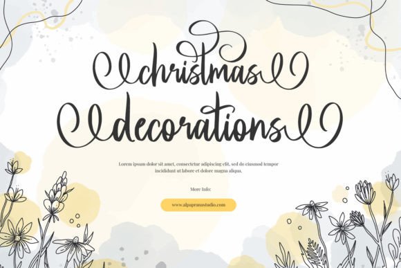 Greetings Font PNG with transparent background - Preview 4