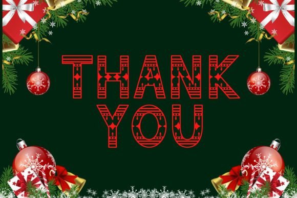 Hey Xmas Font PNG with transparent background - Preview 2