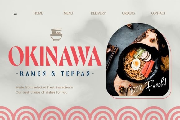 Kagumi Font font preview - 3