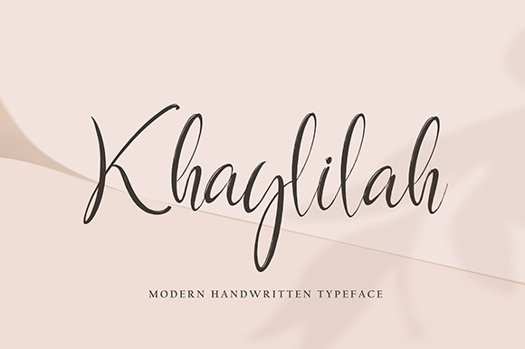 Khaylilah Font by Pineungtype & Missinklab · Creative Fabrica