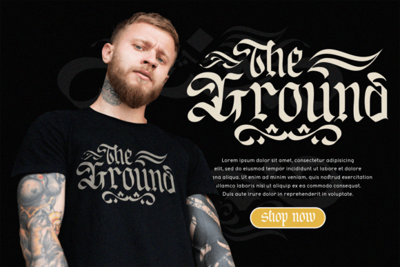 Kingslayer Font font preview - 1