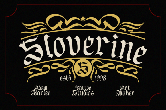 Kingslayer Font font preview - 2
