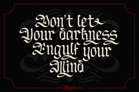 Kingslayer Font font preview - 4