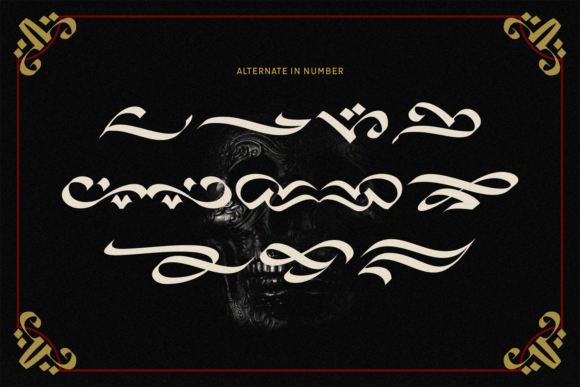 Kingslayer Font font preview - 5