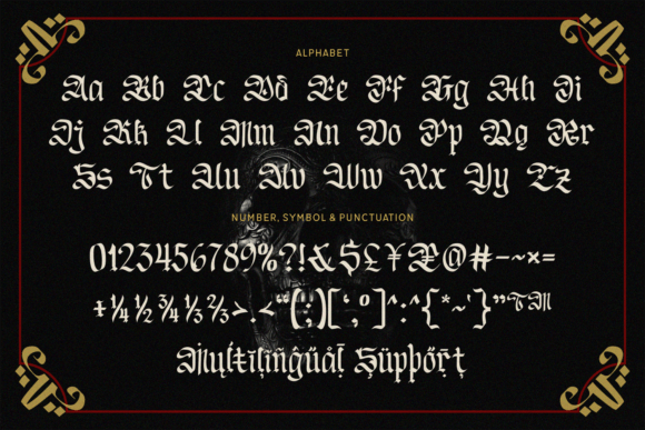Kingslayer Font font preview - 6