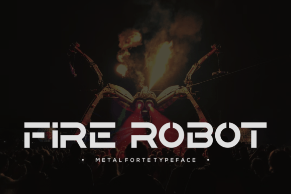 Metalforte Font PNG with transparent background - Preview 2