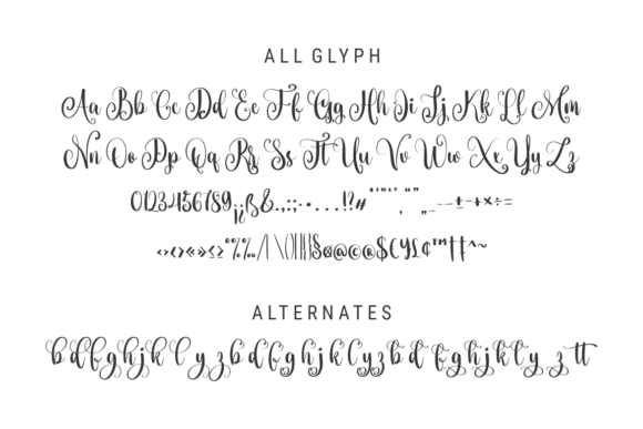 Nafiya Font PNG with transparent background - Preview 5