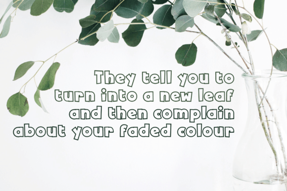 Nocky Line Font PNG with transparent background - Preview 5