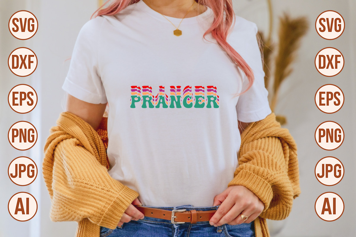 Prancer SVG Graphic by Trendy SVG Gallery · Creative Fabrica