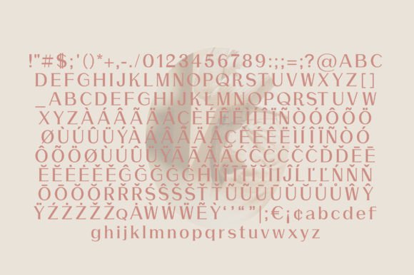Quirk Font PNG with transparent background - Preview 5