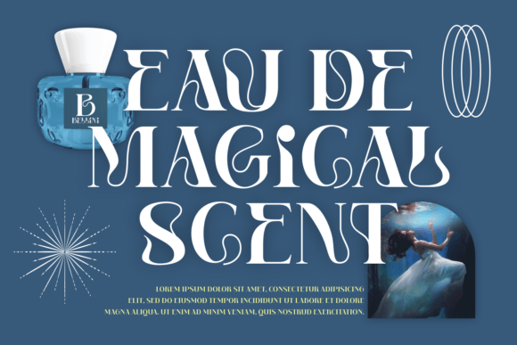 Qharon Font PNG with transparent background - Preview 1