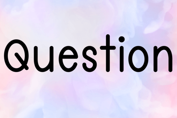 Quiz Font PNG with transparent background - Preview 1