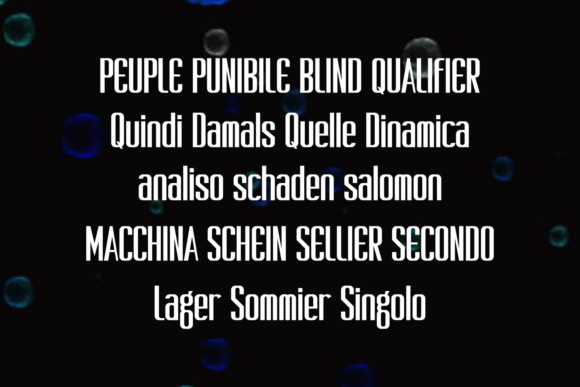 Raingso Font PNG with transparent background - Preview 2