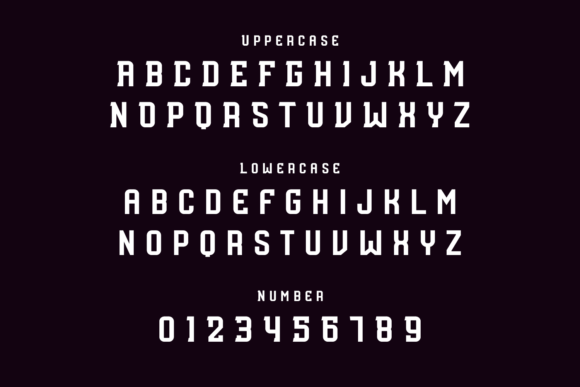 Ripoda Font PNG with transparent background - Preview 1