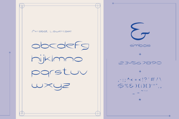 Akrobat Font - Preview 5