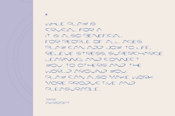 Akrobat Font - Preview 6