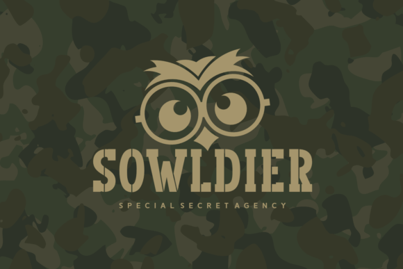 Army Style Font - Preview 3