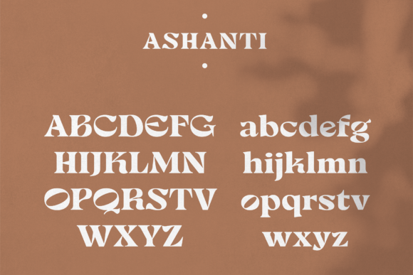 Ashanti Font - Preview 1