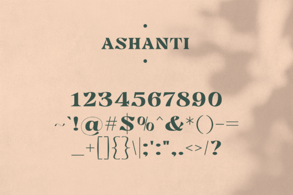 Ashanti Font - Preview 5